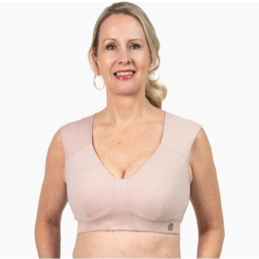 Kinflyte Max Support Freedom Bra In Champagne Muse Size 2XL